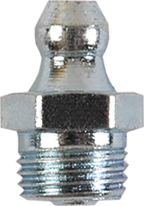 SAMOA HALLBAUER Kegelschmiernippel H1 DIN71412 13,16 (R 1/4", 1/4" BSP) mm Form A SW 14 mm 6-kant 100 Stück