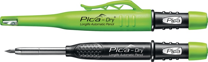 PICA Bau-/Tieflochmarker Pica-Dry graphit  mit Graphit-Mine