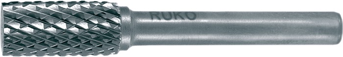 RUKO Frässtift ZYA 16 mm Kopflänge 25 mm Schaft 6 mm VHM Kreuzverzahnung
