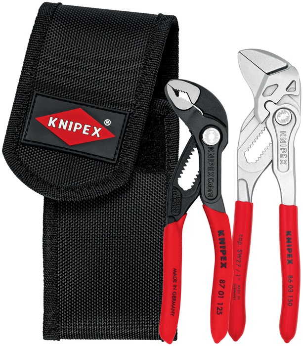 Knipex Zangensatz Minis 00 20 72 V01 Inhalt 2-teilig Gürteltasche