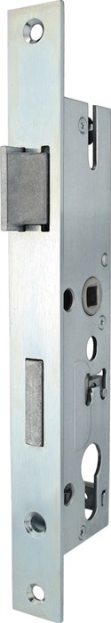 BEVER Rohrrahmen-Einsteckschloss  PZW 24/30/72/8 mm DIN links / rechts verzinkt Riegelausschluss 11 mm 244 mm