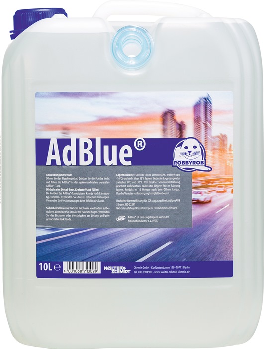 ROBBYROB Harnstofflösung AdBlue® mit Einfüllhilfe 10 l