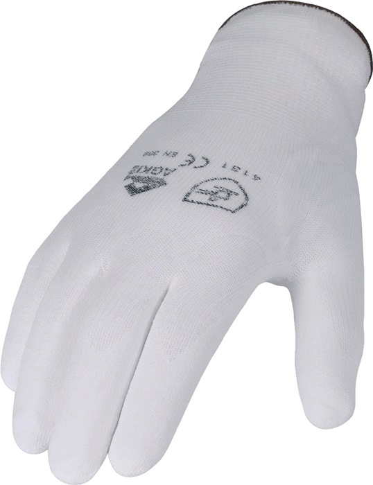 ASATEX Handschuh Größe 10 weiß PSA-Kategorie II 12 Paar