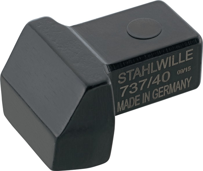 STAHLWILLE Anschweiß-Einsteckwerkzeug 737/40 14 x 18 mm Anschweißbreite 25 mm Chrom-Alloy-Stahl