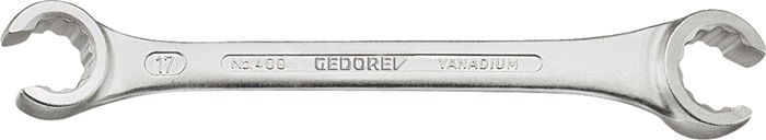 GEDORE Doppelringschlüssel 400 19 x 22 mm 230 mm offen, mit Doppel-6-Kant