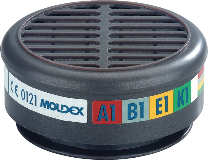 MOLDEX Gasfilter 890001 EN 14387:2004 + A1:2008 A1B1E1K1 10 Stück