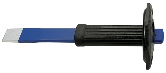 PROMAT Schlitz-/Flachmeißel  Schneidenbreite 26 mm 26 x 7 mm mit Handschutz Chrom-Vanadium-Stahl