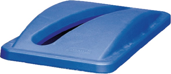 RUBBERMAID Deckel  Polyethylen blau B290xT520mm passend für Wertstoffsammler 60 l für Papiereinwurf