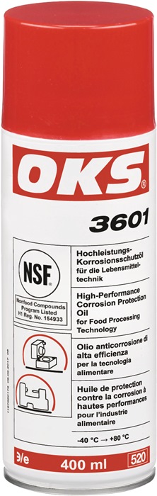 OKS Haftöl-/Hochleistungskorrosionsschutzöl OKS3601 gelbbraun NSF H1 400 ml 12 Dosen