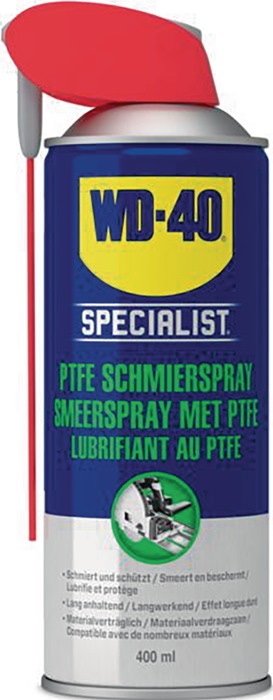 WD-40 SPECIALIST Hochleistungs-PTFE Schmierspray  dunkelgelb NSF H2 400 ml 12 Dosen