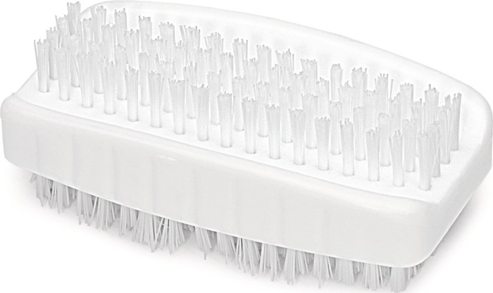 Handwaschbürste  PVC doppelseitig Kunstfibre 10 Stück