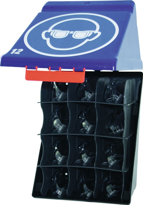 GEBRA Sicherheitsaufbewahrungsbox SecuBox - Maxi 12 blau L236xB315xH200ca.mm