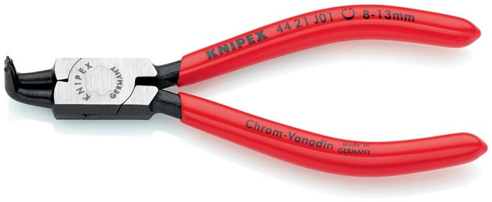Knipex Sicherungsringzange 44 21 J01 für Bohrungen 8 - 13 mm poliert