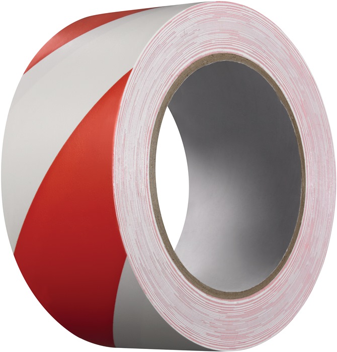KIP Warnband Extra 339 PVC rot/weiß Länge 33 m Breite 50 mm