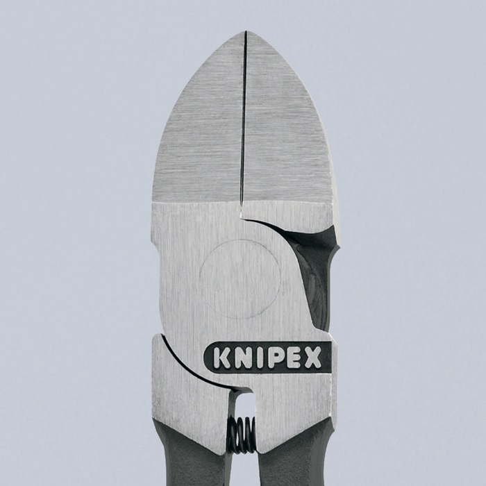Knipex Seitenschneider für Kunststoffe 72 01 160 Länge 160 mm poliert gerade mit Kunststoffüberzug
