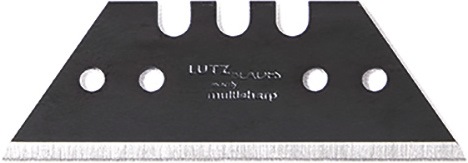 LUTZ BLADES Trapezklinge multisharp L52xB18,7xS0,65mm mit Lochung