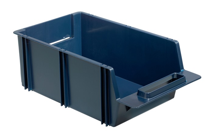 RAACO Regal-Schublade Regal-Schubl. 6-1100/31 B.210xT.375xH.136mm f.31mm tiefe Regalböden blau a.PP für Art.Nr.795619,795607,795608,795598