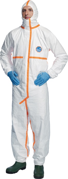 DUPONT Chemikalienschutzanzug Tyvek® 800 J Größe L weiß PSA-Kategorie III