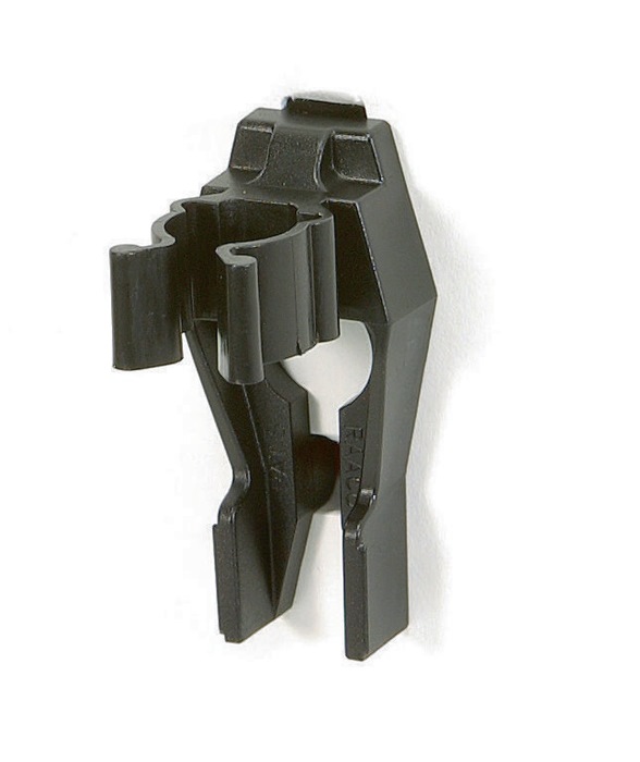 RAACO Werkzeughakenset Clip 6-12mm Werkzeugklemme, 6St. je Satz Werkzeugklemme D.12mm 6tlg. B.27xT.37xH.60mm für Art.Nr.795605,795584,795698-699