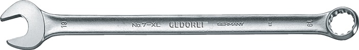 GEDORE Ringmaulschlüssel 7 XL SW 27 mm Länge 450 mm Form A extra lang CV-Stahl