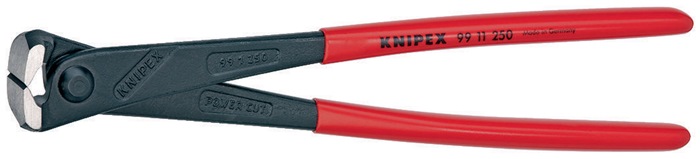 Knipex Kraftmonierzange 99 11 250 Länge 250 mm poliert schwarz atramentiert mit Kunststoffüberzug