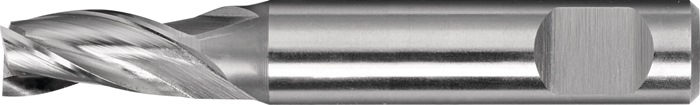 PROMAT Minibohrnutenfräser   2,5 mm HSS-Co8 DIN 1835 B Schneidenanzahl 3 kurz