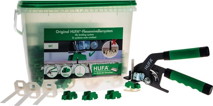HUFA Nivelliersystem Starterset HUFA mit Nivellierzange