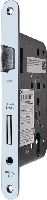 BEVER Panik-Einsteckschloss 1007PPFL Panik-Funktion E abgerundet 24/65/72/9 mm DIN links Stahl verzinkt mit Wechsel