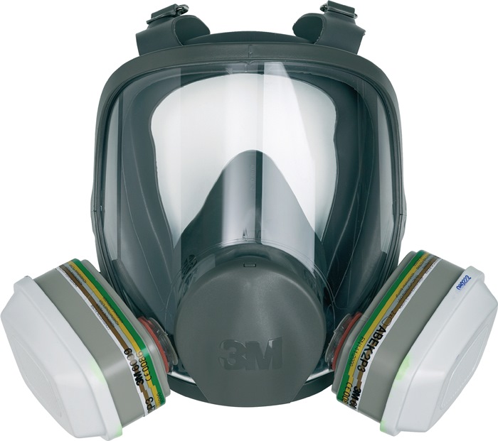 3M Atemschutzvollmaske 6800 – Serie 6000 EN 136 ohne Filter Größe M