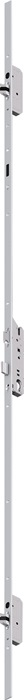 Mehrfachverriegelung Multisafe 833P Automatik Fallenriegel E PZ20/55/92/9 mm Flachstulp silber DIN links / rechts