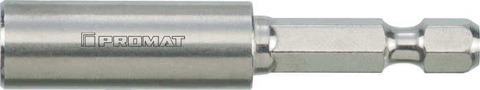 PROMAT Bithalter  1/4" F 6,3 1/4" C 6,3 Magnet, Sprengring Länge 75 mm