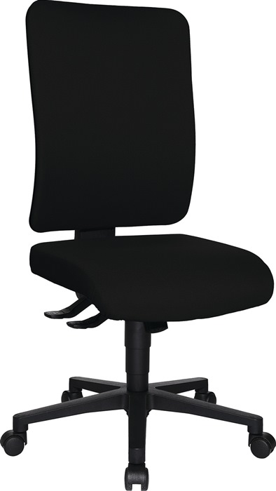TOPSTAR Bürodrehstuhl  mit Synchrontechnik schwarz 450-550 mm ohne Armlehnen Tragfähigkeit 110 kg
