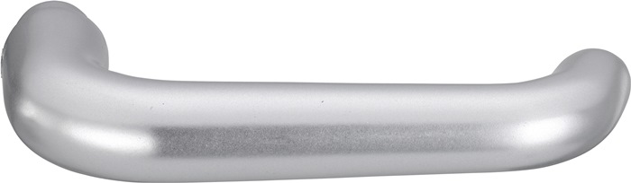 EDI Türdrückerlochteil 104 Z Aluminium F1 / naturfarbig Vierkant 8 mm DIN links / rechts