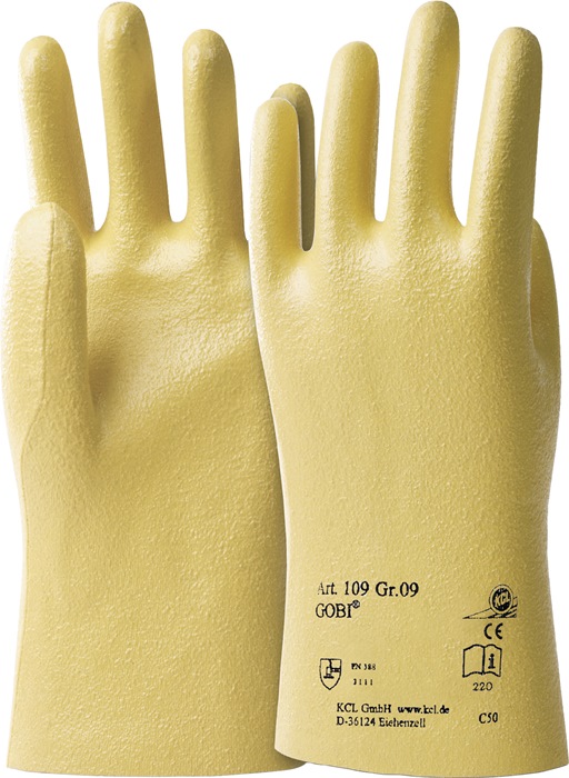 HONEYWELL Handschuh Gobi 109 Größe 8 gelb PSA-Kategorie II 10 Paar