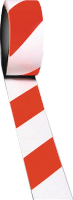 ROCOL Bodenmarkierungsband Easy Tape PVC rot/weiß Länge 33 m Breite 50 mm