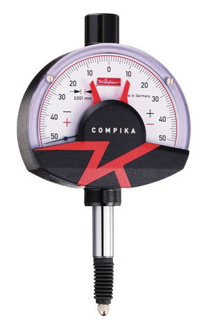 KÄFER Feinzeiger Compika 1001 WA 0,1 mm Ablesung 0,001 mm mit Stoßschutz