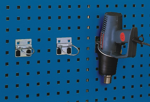 BOTT Rundhalter  Ø 80 mm verzinkt passend für Lochplatten