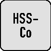 PROMAT Zentrierbohrer DIN 333 Form A  4 mm HSS-Co rechtsschneidend 5 Stück