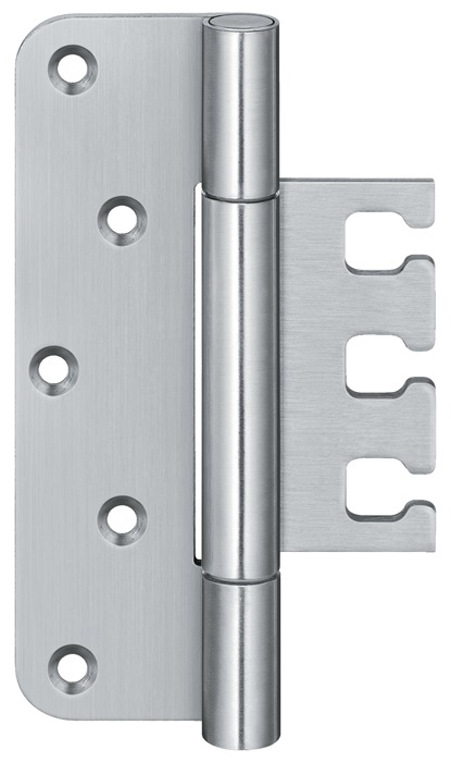 SIMONSWERK Objektband VARIANT VX 7729/160 Planum Stahl matt verchromt 160 kg 15 mm DIN links / rechts stumpfe Türen
