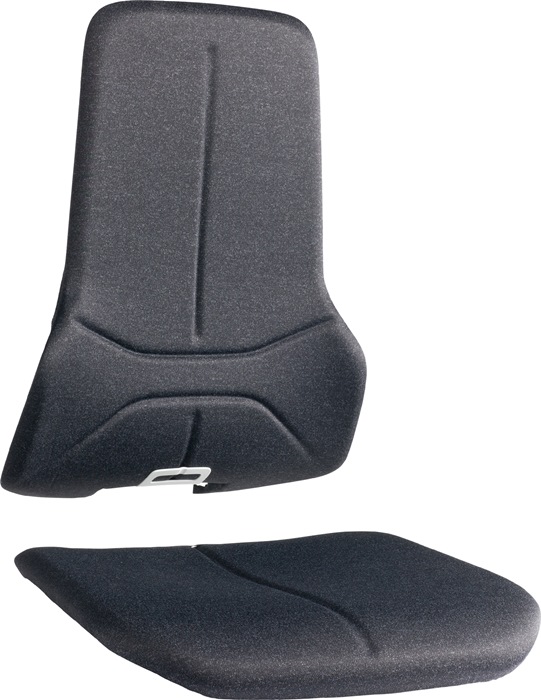 BIMOS Wechselpolster  Stoff schwarz passend für Sitz und Rückenlehne