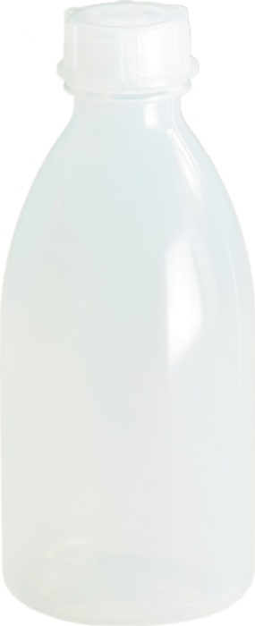 HÜNERSDORFF Enghalsflasche  Gesamthöhe 177 mm Gesamt-Ø 75 mm Polyethylen (LDPE) naturfarben