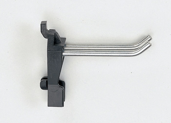 RAACO Werkzeughakenset Clip 2-60mm Doppelhaken 3St. je Satz Dopplehaken L.60mm 3tlg. B.27xT.79xH.60mm für Art.Nr.795605,795584,795698-699