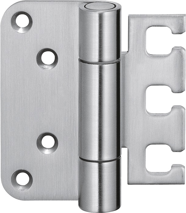 SIMONSWERK Objektband VARIANT VX 7729/100 Stahl matt vernickelt / F2 100 kg 20 mm DIN links / rechts stumpfe Türen