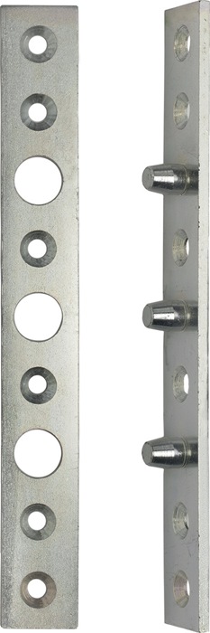 SCHNEGEL Flachbändersicherung  Länge 160 mm Breite 20 mm Stärke 3 mm Stahl verzinkt 006/775/V