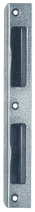 SSF Winkel-Schließblech  Aluminium silber Winkel Breite 20 mm rund Tiefe 8 mm DIN links / rechts