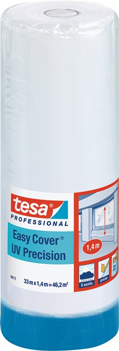 TESA Folienband Easy Cover® 4411 UV Precisión Länge 33 m Breite 1400 mm