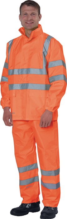 PREVENT Warnschutz-Regenjacke  Größe M orange