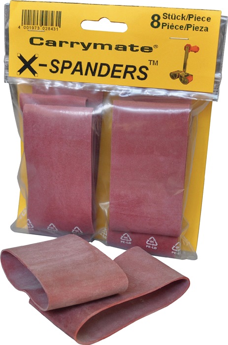CARRYMATE Ersatzgummi X-Spander passend für Plattenträger Carrymate®