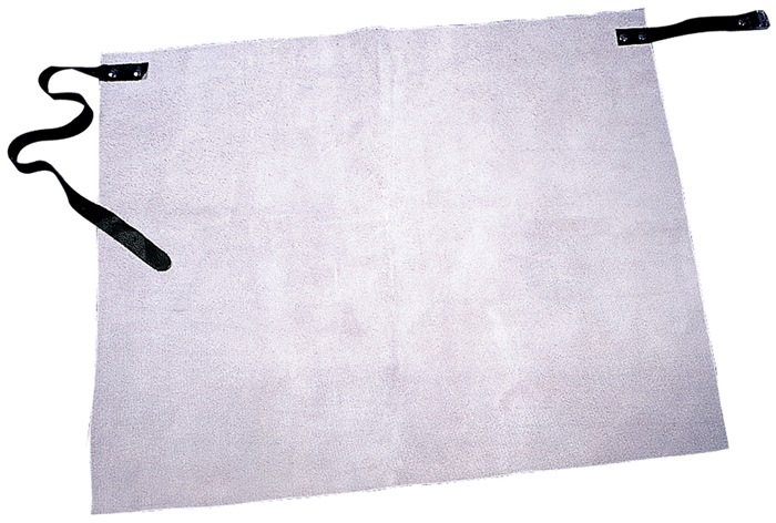 FELDTMANN Lederhüftschürze Claus Länge ca. 70 x Breite ca. 60 cm hellgrau