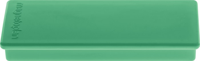 MAGNETOPLAN Rechteckmagnet  B55xT22xS8mm grün 10 Stück